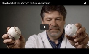 Novartis scientist Jeff Weers, whose love of baseball gave him the idea to transform particle engineering